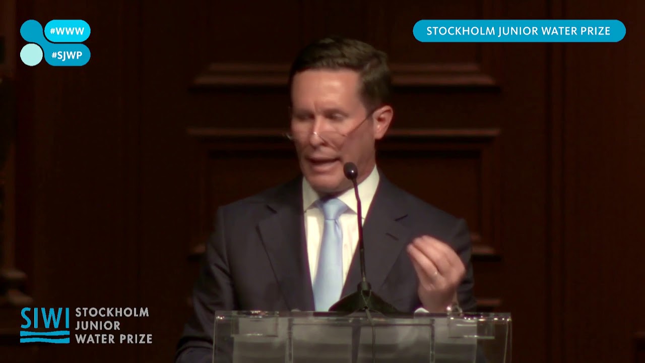 Xylem President and CEO Patrick Decker talks about engaging youth for Water Awareness