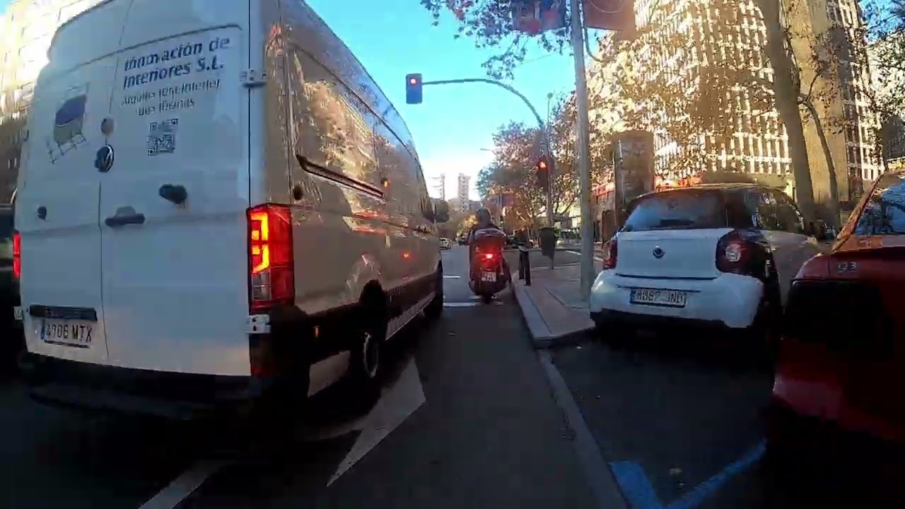 Hortaleza - Fuentelarreina MTB urban GoPro POV ride Madrid from the West to the East
