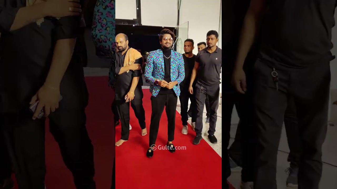 #vjsunny at #santosham South India Film Awards 2022 | Gulte.com