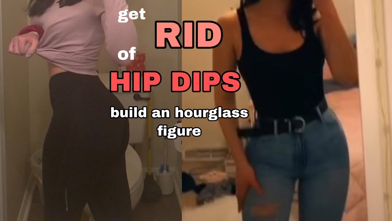 get RID of HIP DIPS in 2 weeks (no equipment) WORKOUT