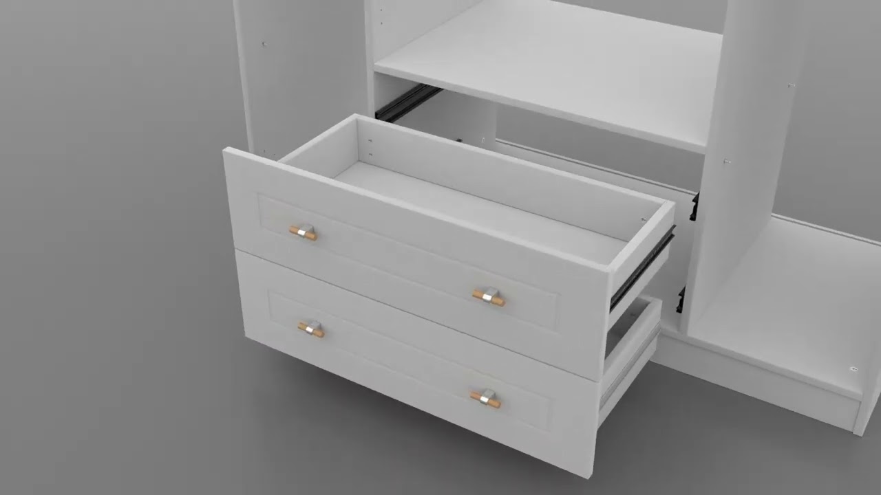 Vita Bohem 4 Kapaklı Dolap Kurulum