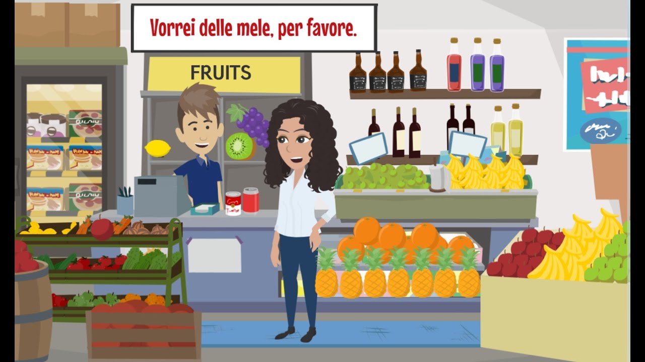 💭 fare delle spese | Hacer algunas compras | Aprende italiano conversando