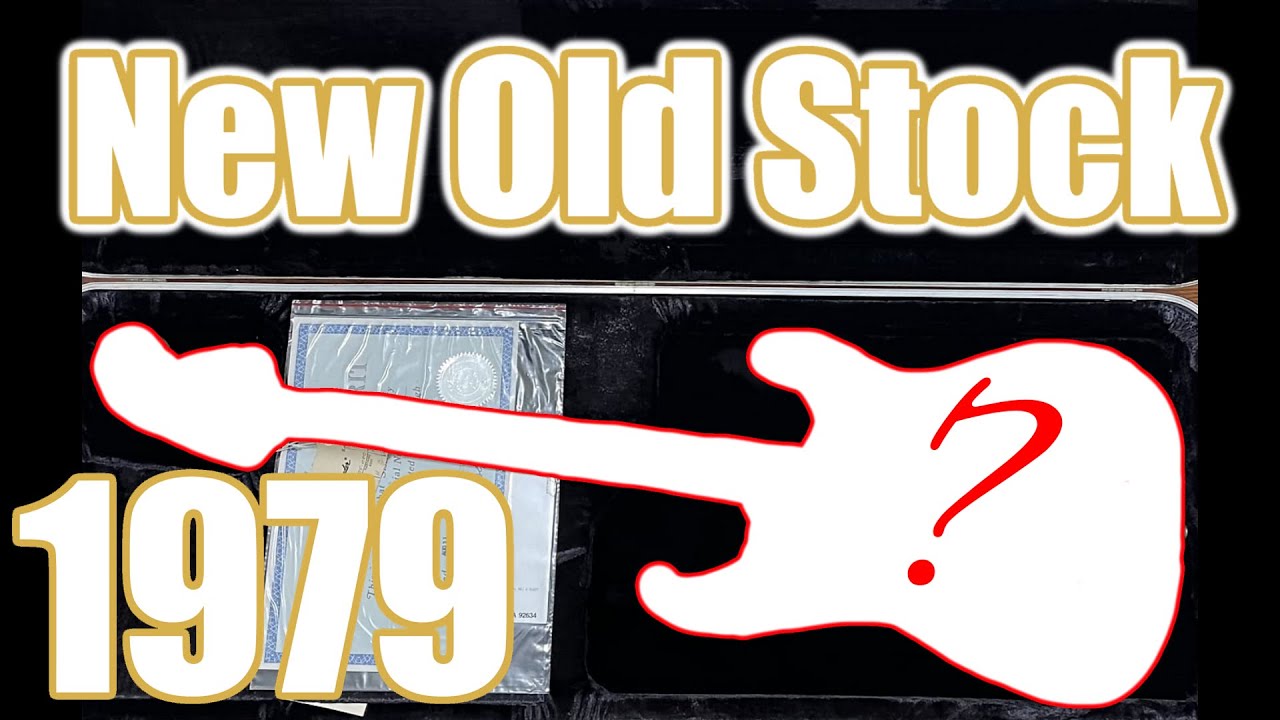 These Rare Strats Have Been Sealed Since 1979! | NOS 25th Anniversary Stratocaster