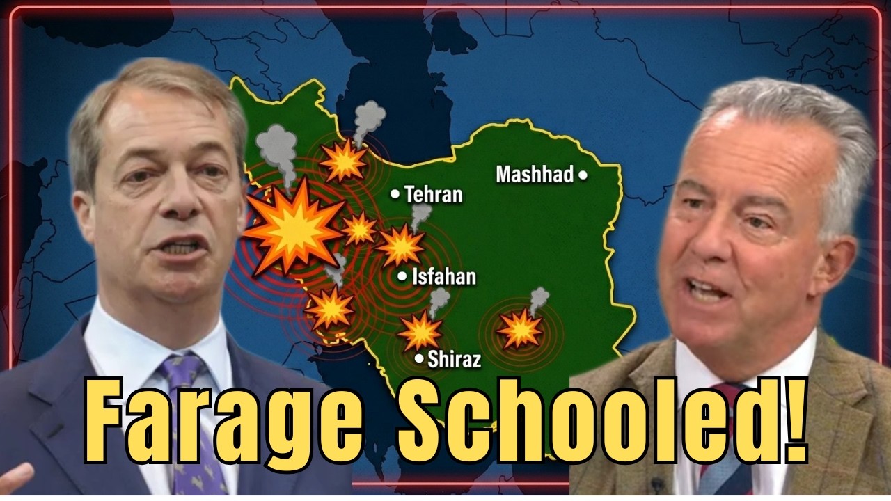 Expert DESTROYS Farage Over Trump&rsquo;s Iran War Stance!