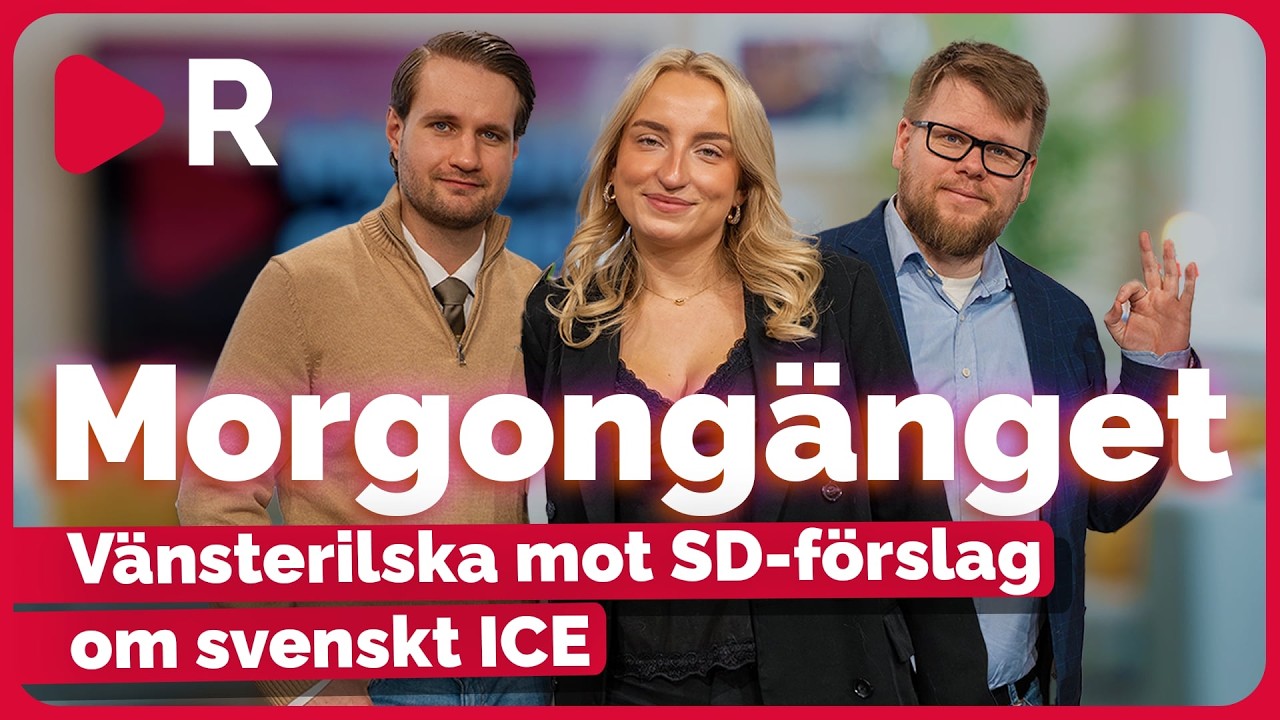 Morgongänget: Vänsterilska mot SD-förslag om svenskt ICE