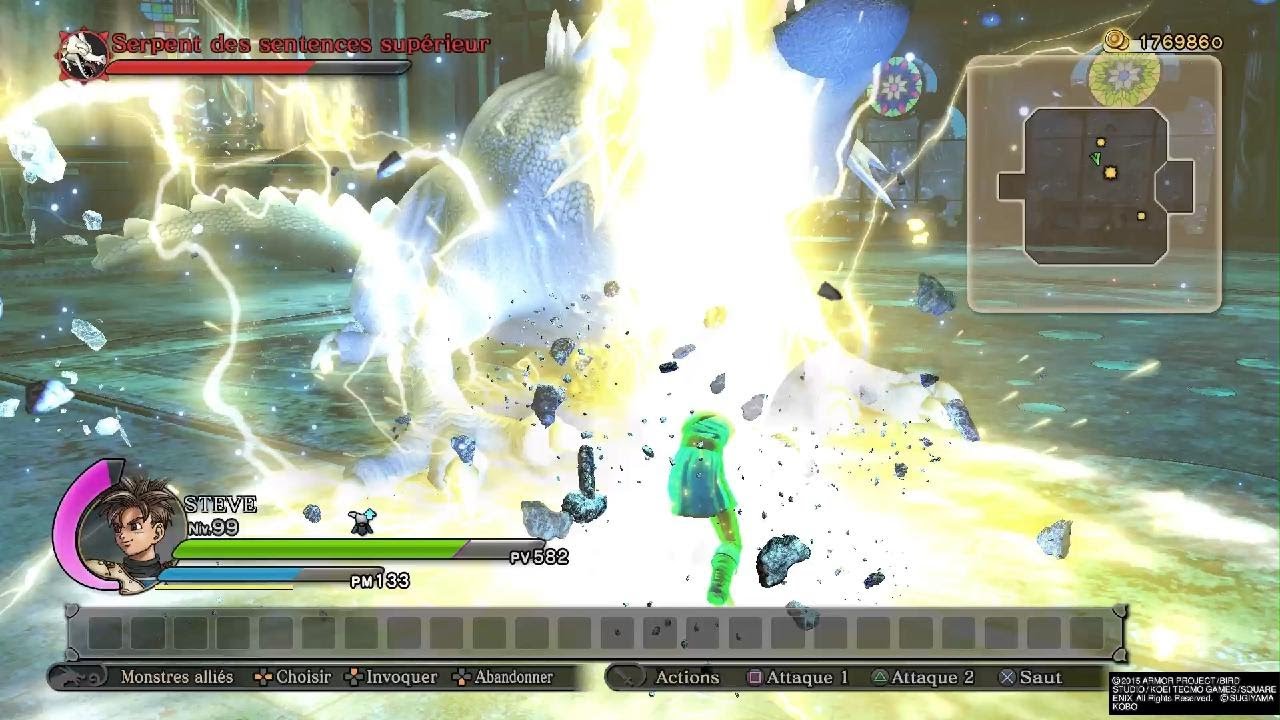 Dragon Quest Heroes. Serpent des sentences supérieur. Temps or Solo 🤗🤟🤟🤟⚜️⚜️⚜️🔱🔱🔱.