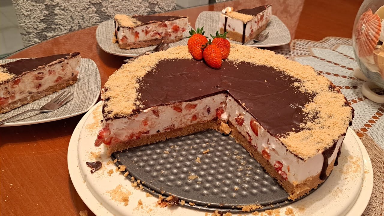 BRZA TORTA SA JAGODAMA - Idealna za iznenadne goste