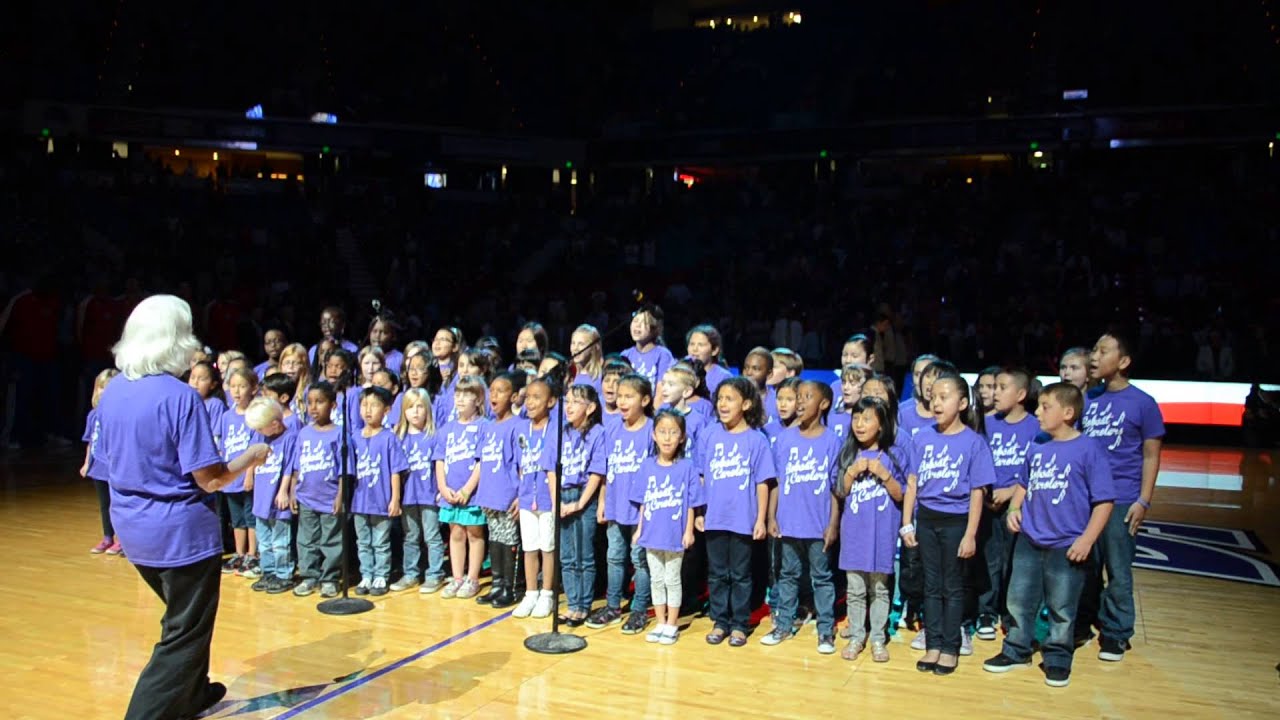 National Anthem song at The KINGS Game