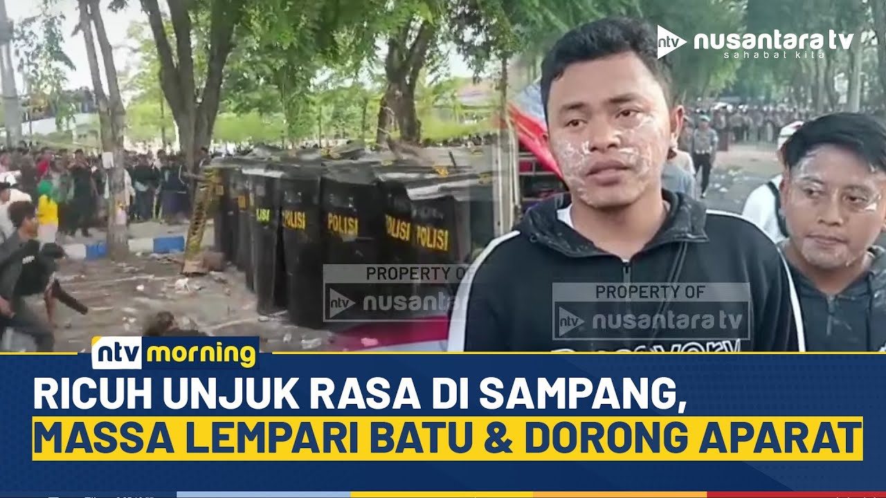 Unjuk Rasa Chaos! Ribuan Massa di Sampang Dorong Pagar Kantor DPRD Minta Pilkades Dipercepat | NTV