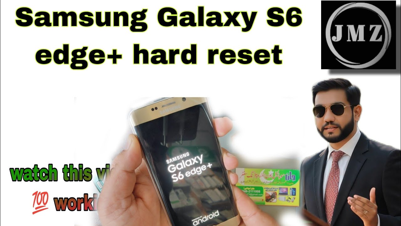 Samsung Galaxy S6 Edge Plus Hard Reset (Factory Reset)