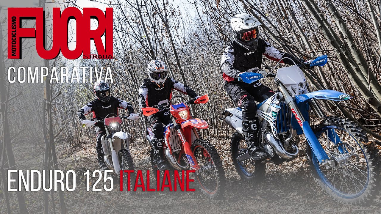Comparativa enduro 125 italiane 2022: Beta RR Racing 125 vs Fantic XE 125 vs TM EN 125 Fi