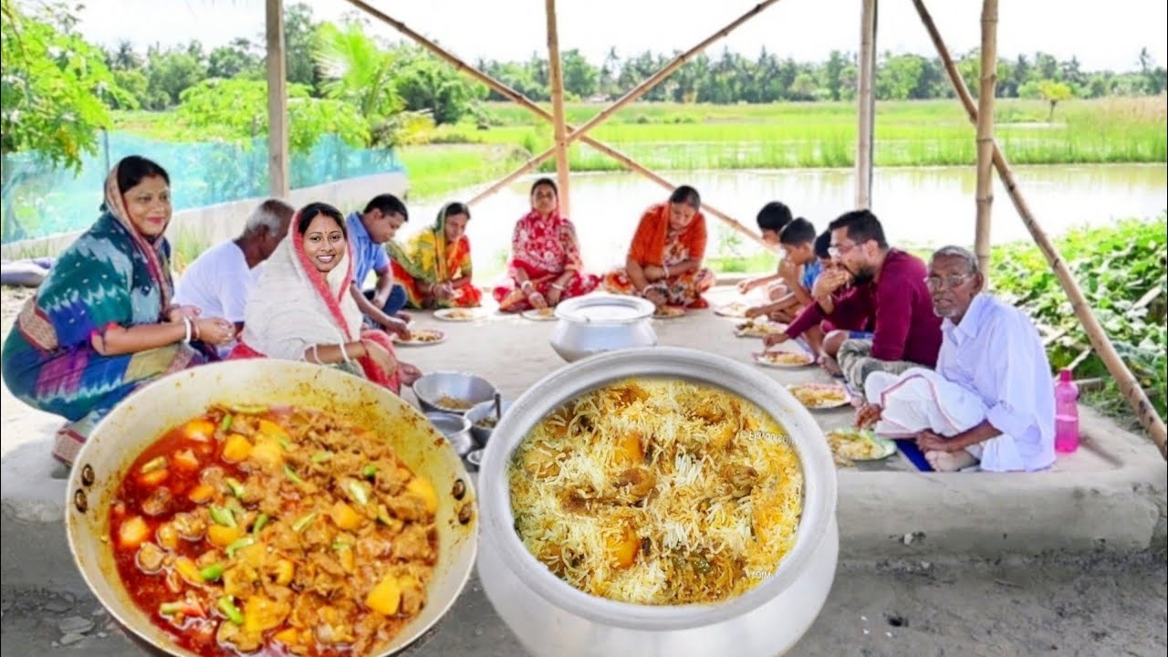 বাড়িতে আজ জন্মদিন উপলক্ষে মটন বিরিয়ানি আর চিকেন কষা রান্না করলাম সাথে দই,মিষ্টি,পায়েস|biriyani recip