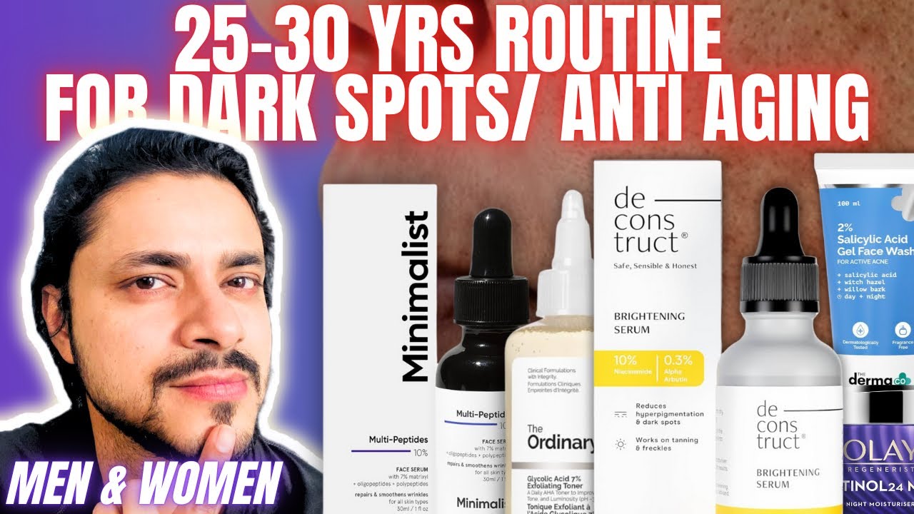 Morning & Night Skincare Routine for Men & Women (25-30) | Remove Dark Spots & Fight Anti-Aging!