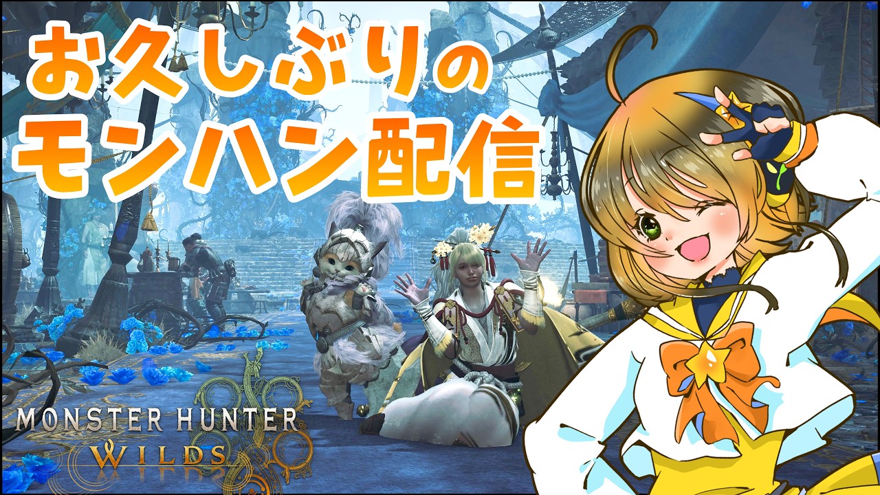 久しぶりのモンハン配信🐈まだまだ弓とハンマー練習してます‼️モンスターハンターワイルズ MonsterHunterWilds  [PS版]