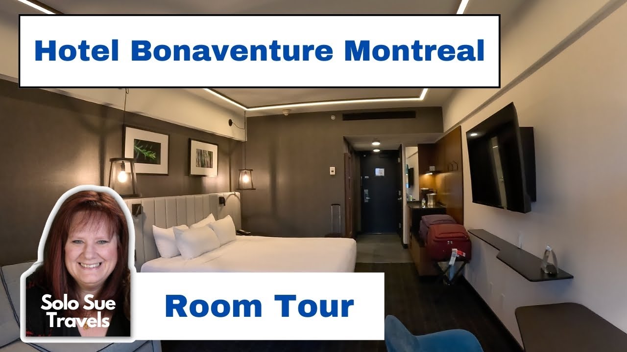 Experience the LUXURY of Hotel Bonaventure Montreal's Room 3444!