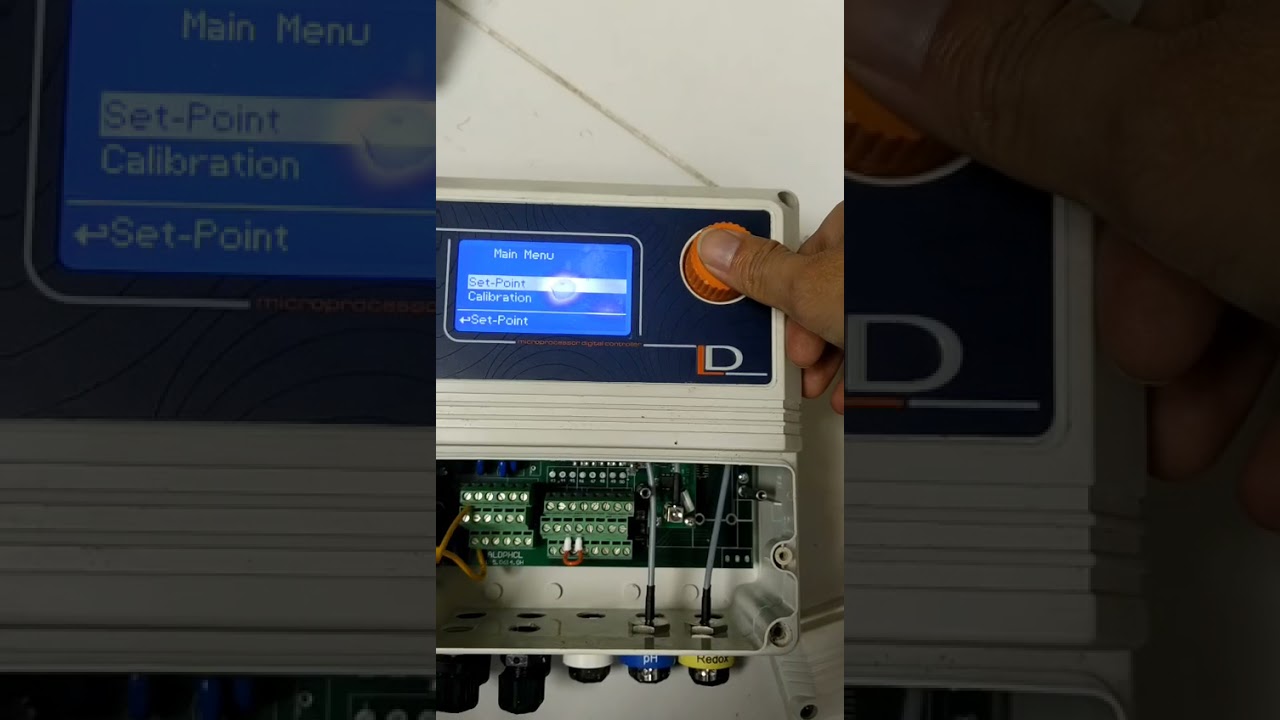 Hướng dẫn sử dụng bộ điều khiển ch&acirc;m ho&aacute; chất pH, CLO tự động Emec (PA-LDPHRH)