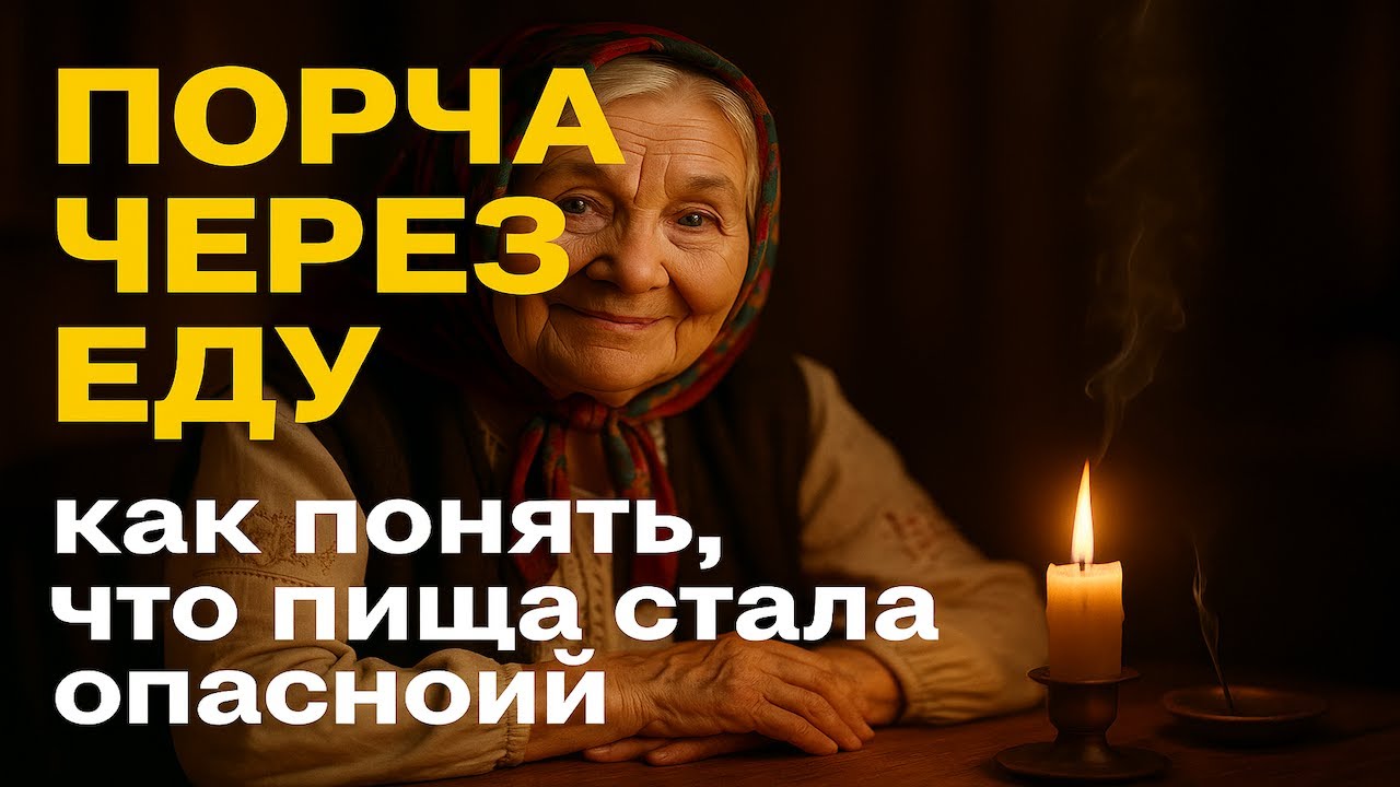 Порча через еду  бабка Настя рассказывает, как понять, что пища стала опасной