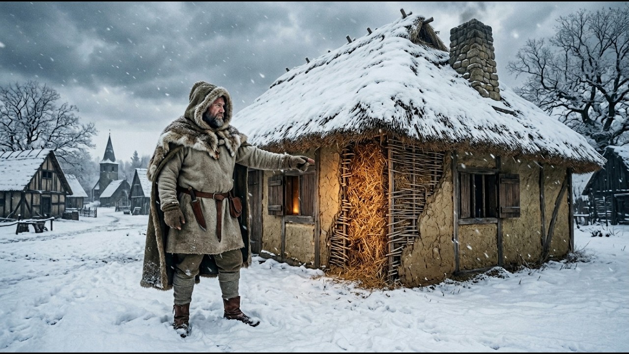 Medieval Peasant’s “Crazy” Wall Idea Held His Cabin 32° Warmer While Kingdom Froze