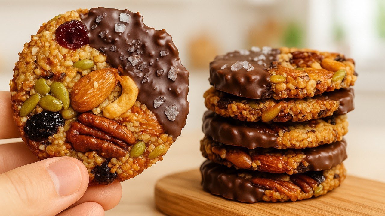 Super Energy Kekse ohne Zucker! Ein gesundes Dessert für jeden Tag!