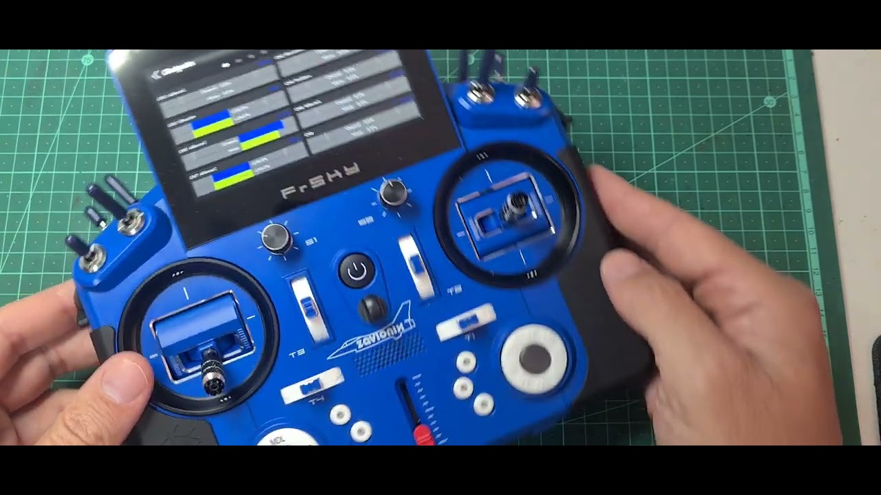 FrSky X20S - how to assign the red slider as turbine trim
