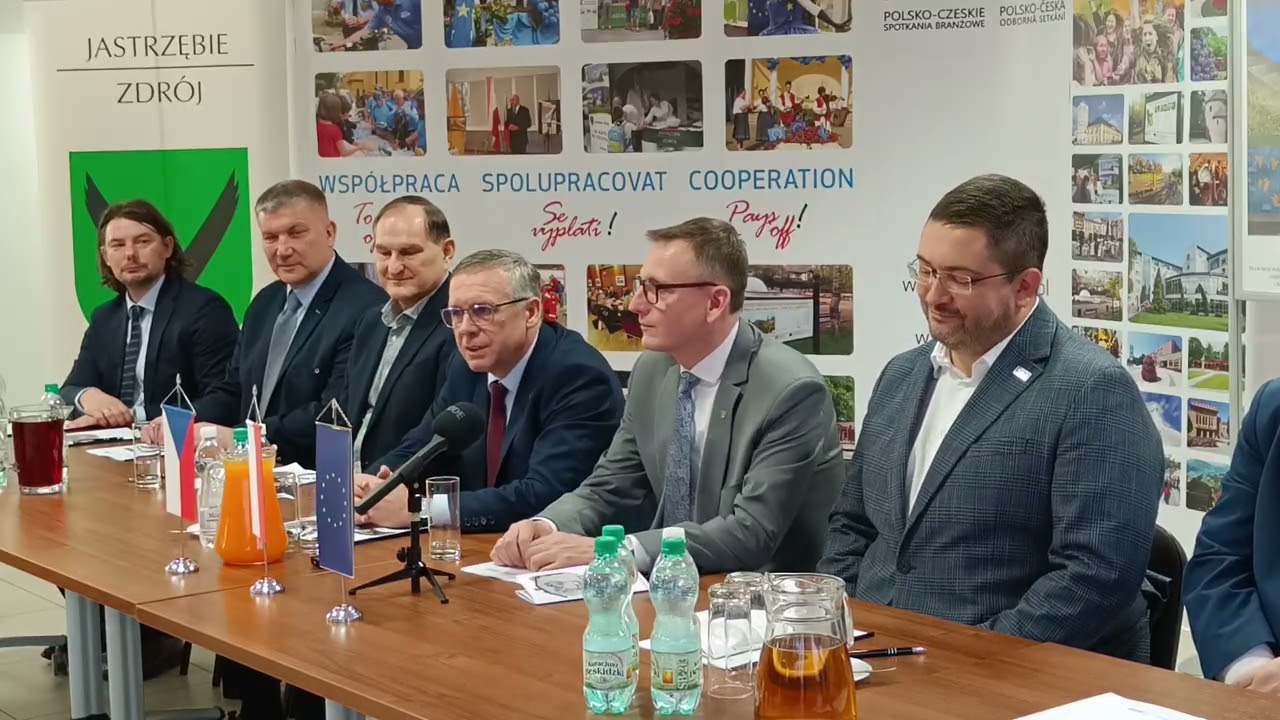 Konferencja prasowa na temat projektu Mural.GO i współpracy polsko-czeskiej 