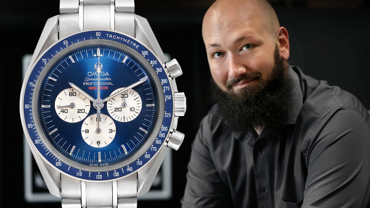 Omega Speedmaster Gemini IV 3565.80 and Omega Speedmaster Tokyo 2020 522.30.42.30.03.001 Blue Panda