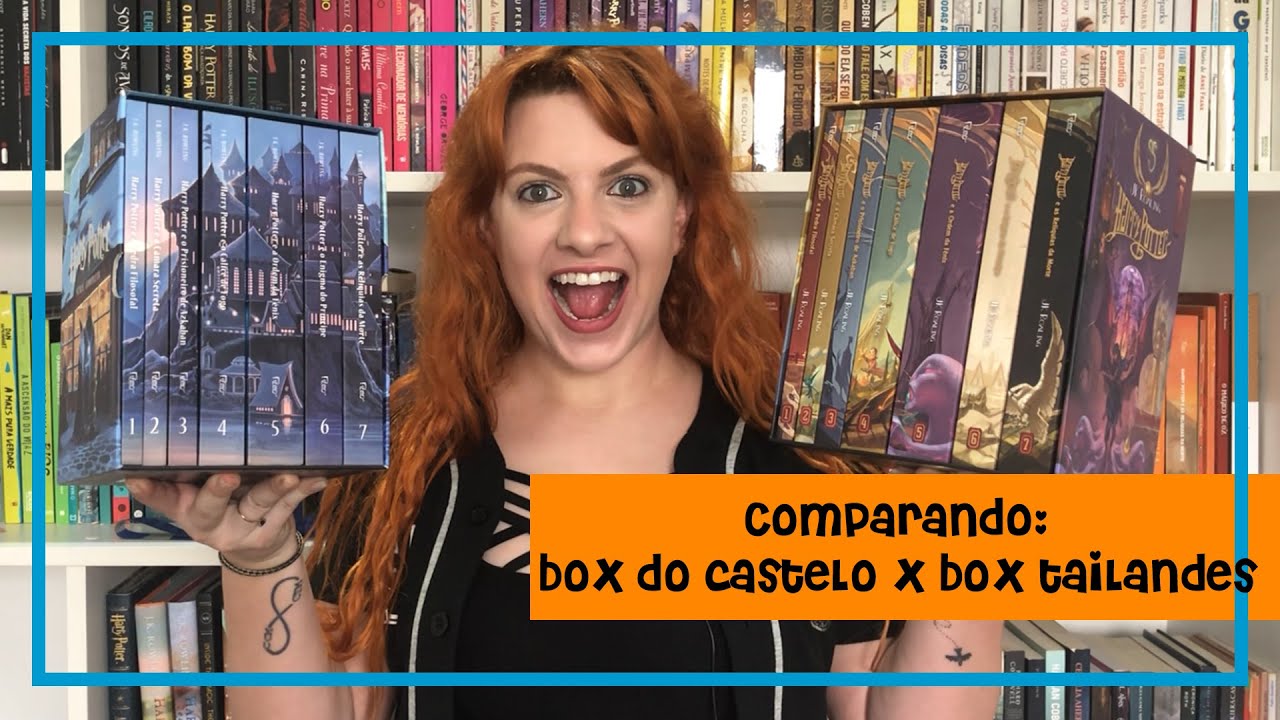 [Harry Potter] - Comparando Box do Castelo e Box da Tail&acirc;ndia. | Leitura Virtual por Carol Mariotti