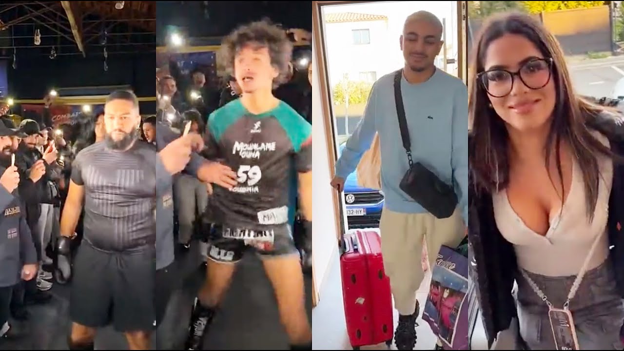 #nasdas: combat de boxe 🥊🥊🗣😜tres attendu est enfin là- poizon s en va pour la thalainde-lyna triste