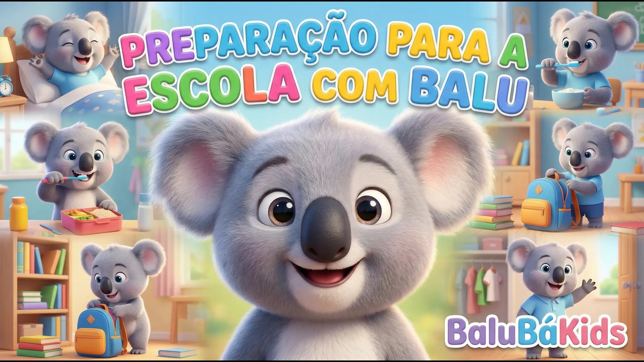 PREPARAÇÃO PARA A ESCOLA COM BALU