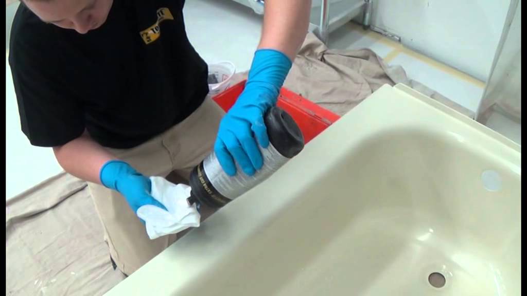 BATHTUB REFINISHING POLISHING INSTRUCTIONS
