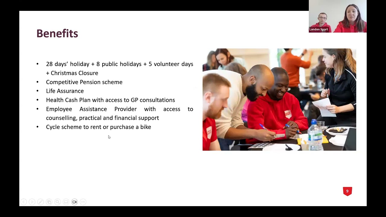 London Sport Development Manager Candidate Information Webinar