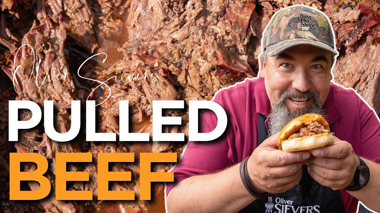 Mega saftiges PULLED BEEF vom Pelletsmoker - Rezept