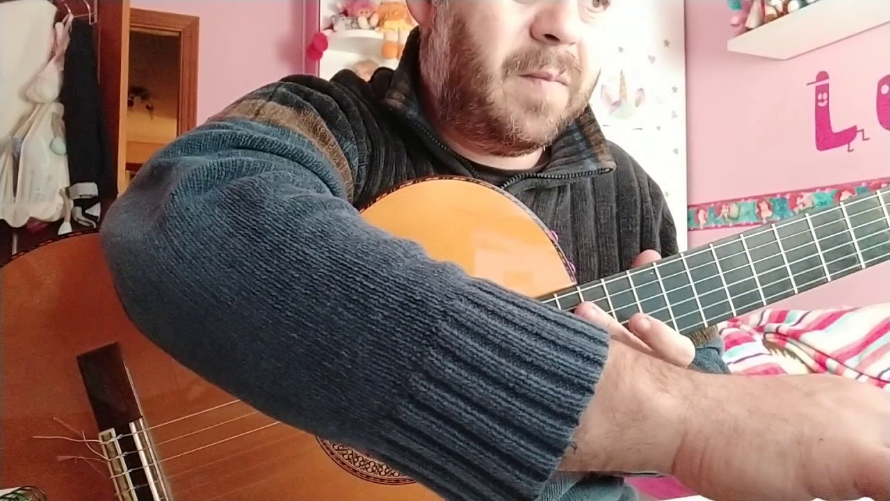 Mi querida España.Cecilia tutorial de guitarra muy fácil