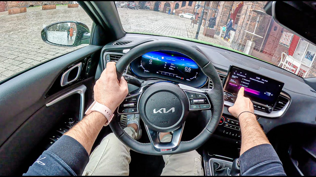 NEW Kia XCeed 2023 GT Line  [1.5 T-GDi 160HP] |0-100| POV Test Drive #1647 Joe Black