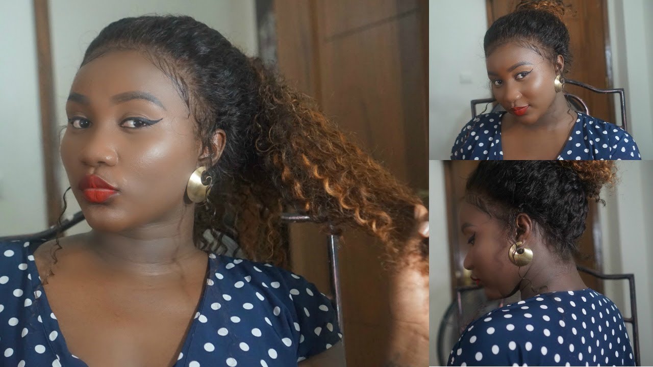 Comment poser une perruque frontale 360 avec baby hair