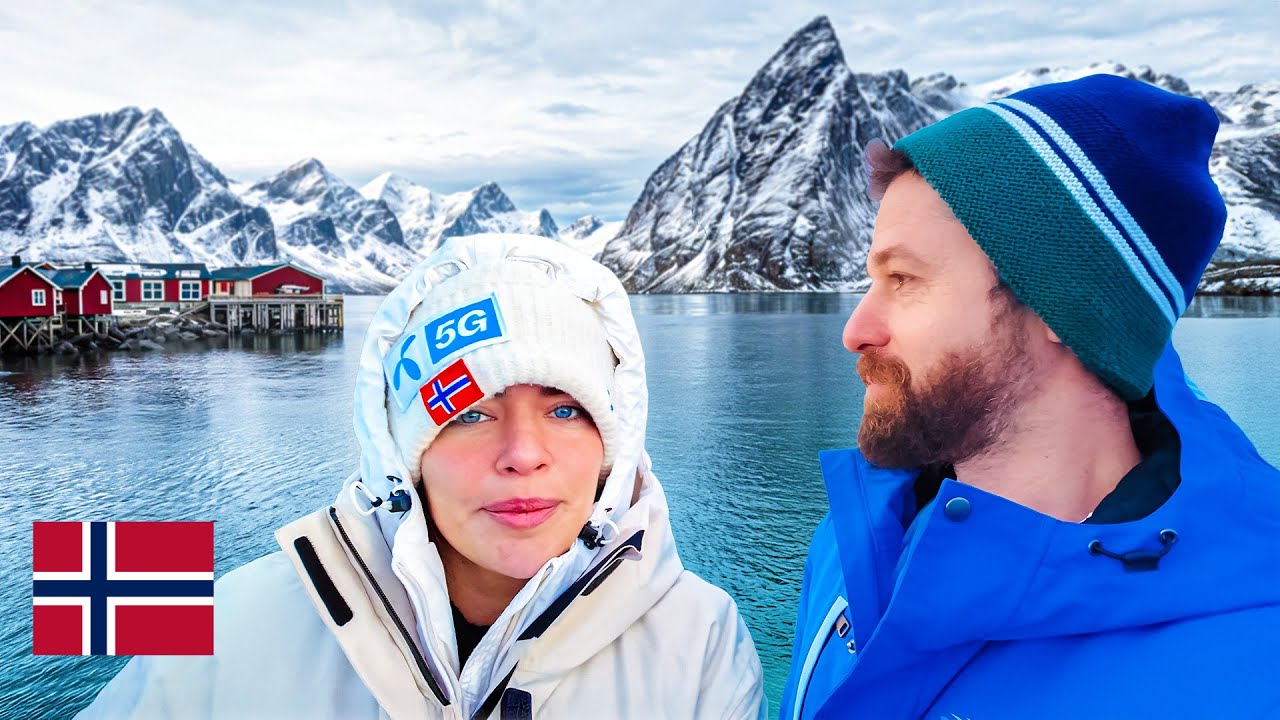-5°C’de Buz Gibi DENİZ Macerası ve KUZEY IŞIKLARI | Lofoten, NORVEÇ 🇳🇴
