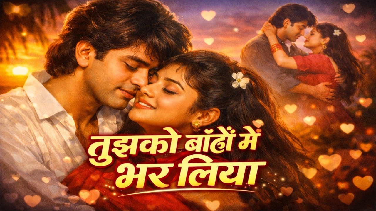 Tujhko Bahon Mein Bhar Liya | 90's Bollywood Sad Song | Heart Touching Love Song | Hindi Sad Song