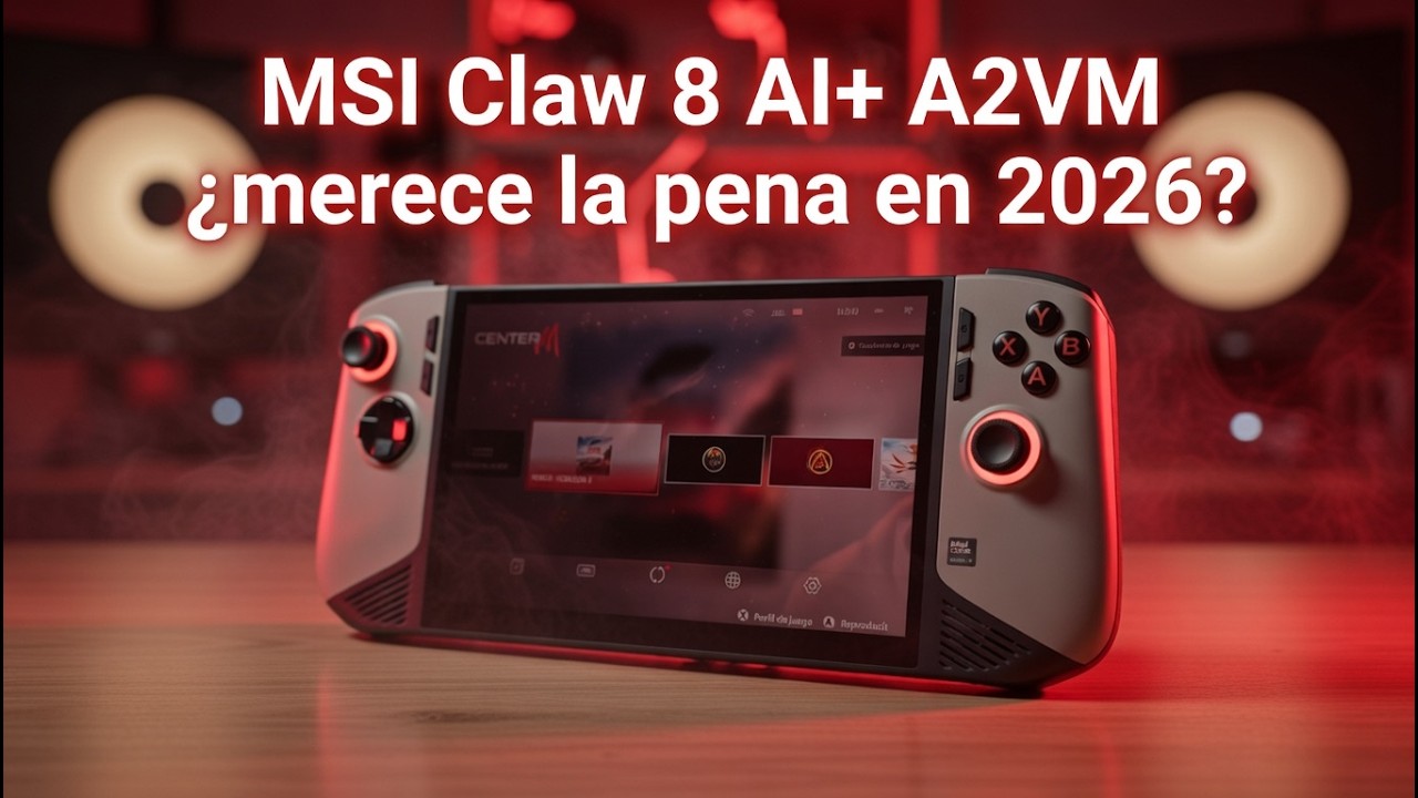 MSI Claw 8 AI+ A2VM review de ¿la consola MSI definitiva? | GameIt ES