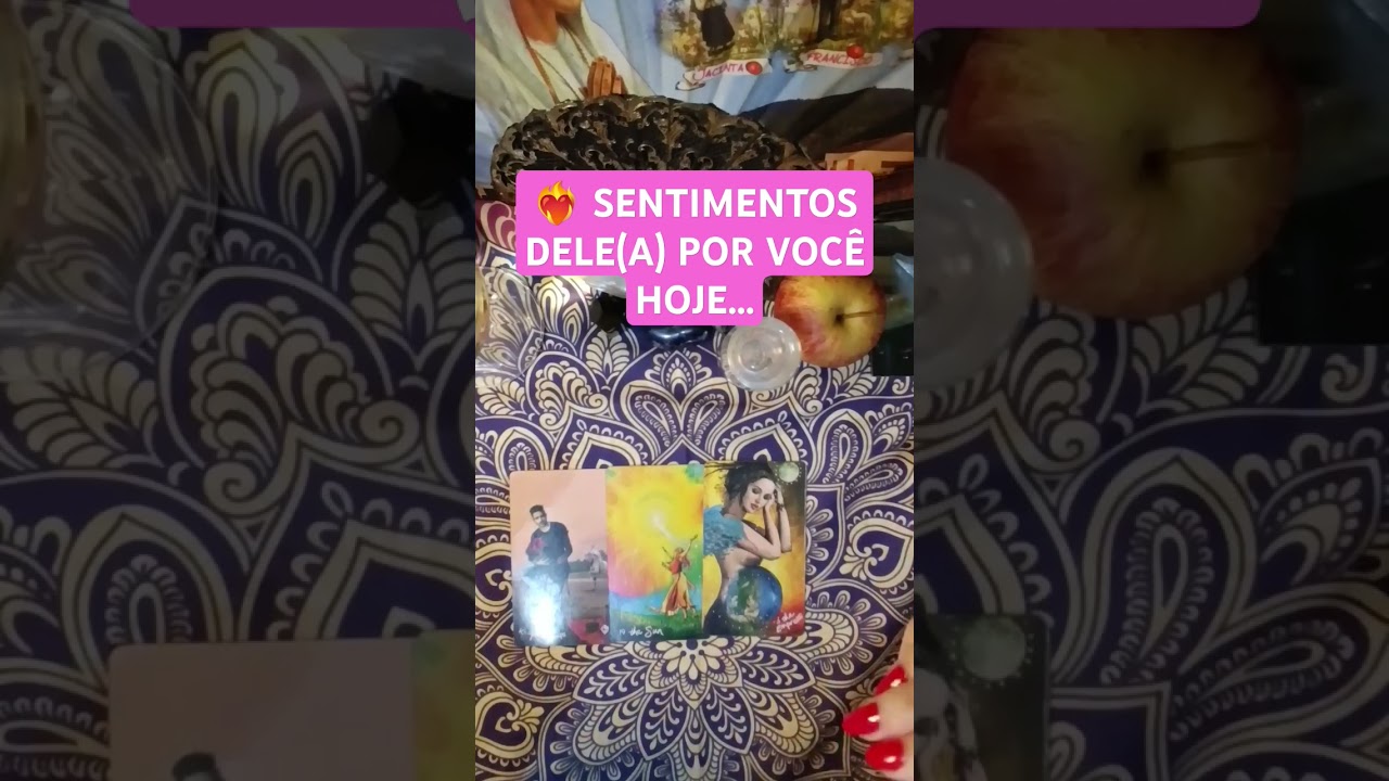 ❤️&zwj;🔥 SENTIMENTOS DELE(A) POR VOC&Ecirc; HOJE#tarot #amor #energia #espiritualidade