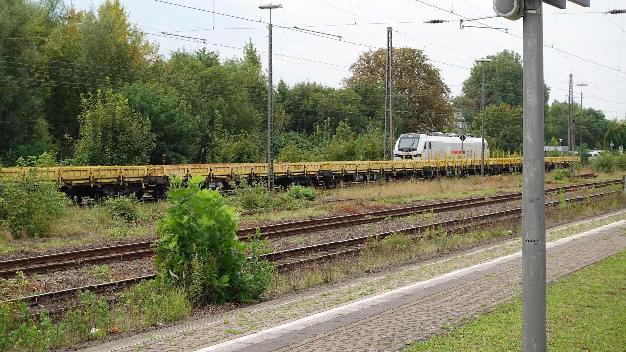 Rangieren im Bahnhof Stadthagen durch die Mindener Kreisbahn.