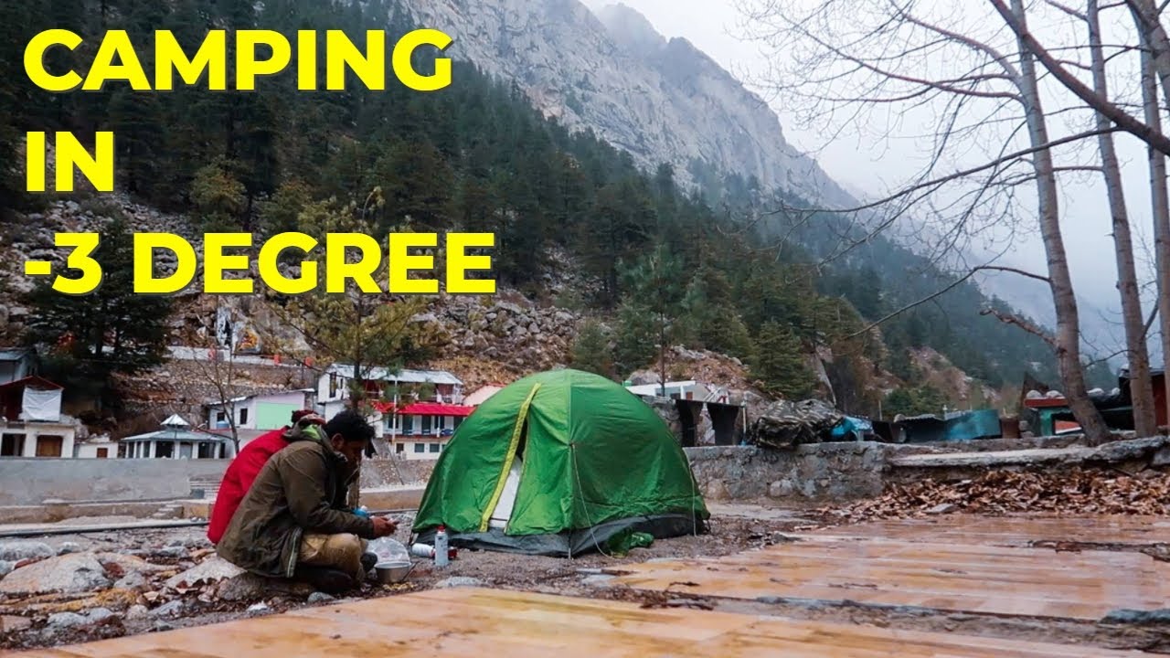 Night Camping and Cooking at 11,204 Ft. In GANGOTRI - Gangotri Dham | 2021 | Ep-03
