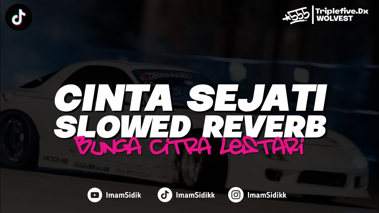 DJ CINTA SEJATI - BUNGA CINTA LESTARI (BOOTLEG SLOWED REVERB) imamsidik remix 2025!!