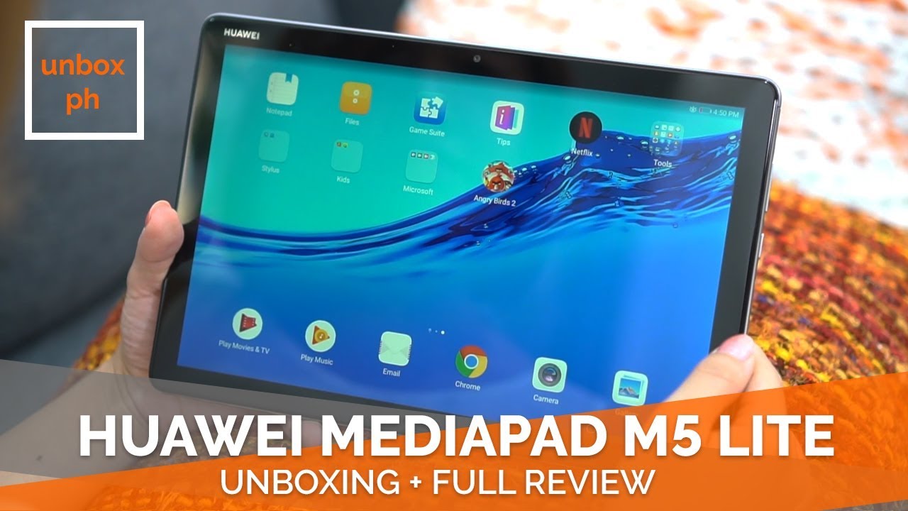 Huawei Mediapad M5 Lite Unboxing + Full review