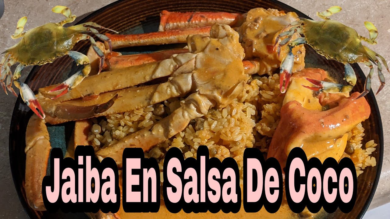 Jaiba en salsa de coco