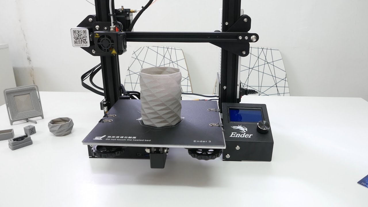 מדפסת תלת מימד - Creality3D Ender 3 הדפסה איכותית וקלה במינימום מחיר - רושם ראשוני