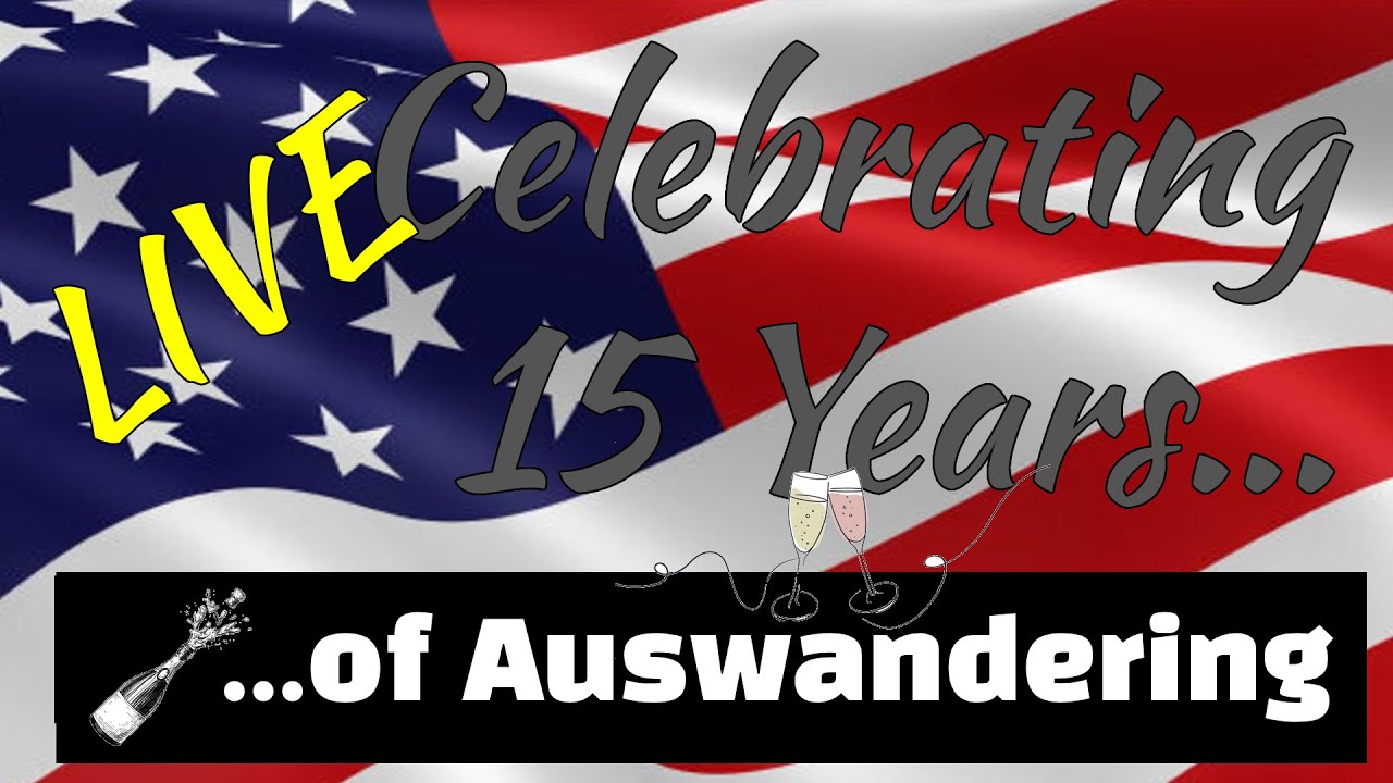 15 Jahre USA - ein kleiner Jubläums-Stream