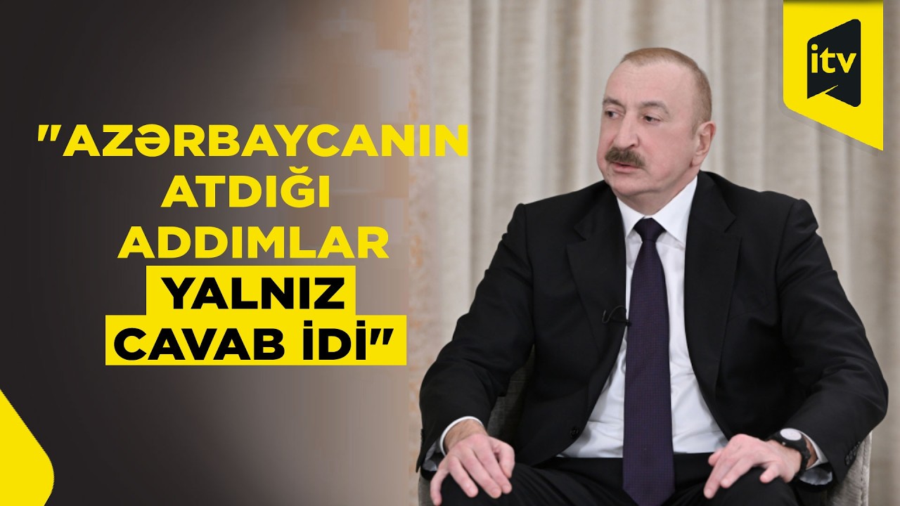 Prezident İlham Əliyev Fransa ilə gərginlikdən DANIŞDI