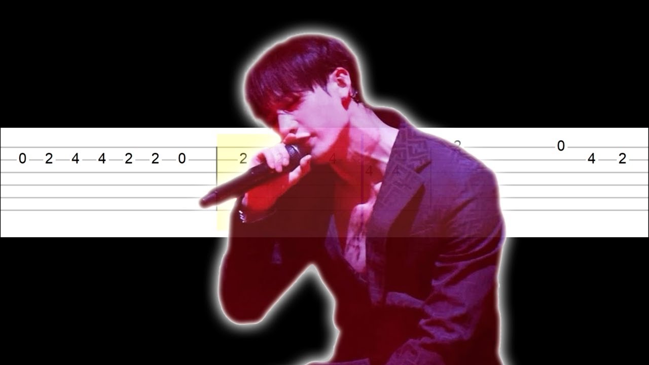 Stray Kids - Railway (Bang Chan)(Easy Guitar Tabs Tutorial)