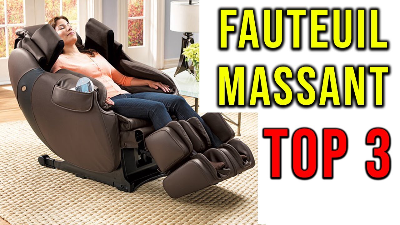 TOP3 ► Meilleur Fauteuil Massant pour une Détente au Top ! (2021) ✅