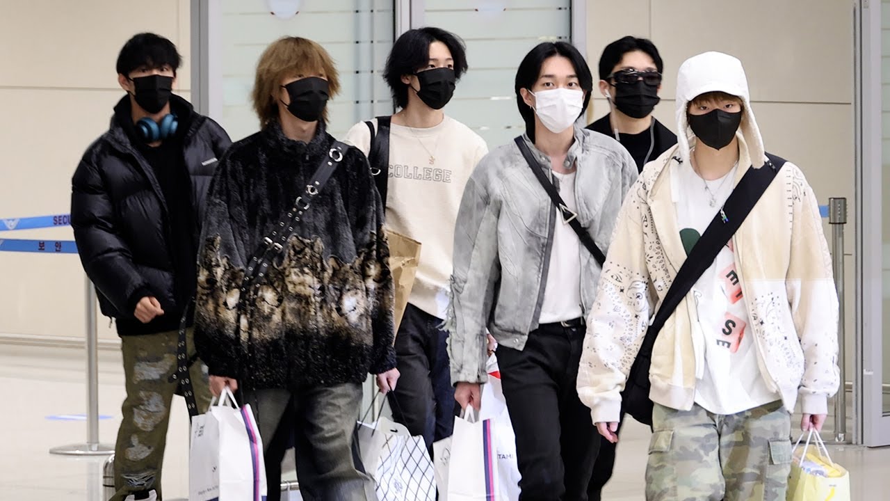 231123 피원하모니(P1Harmony) 입국 Arrival 직캠 | 인천공항